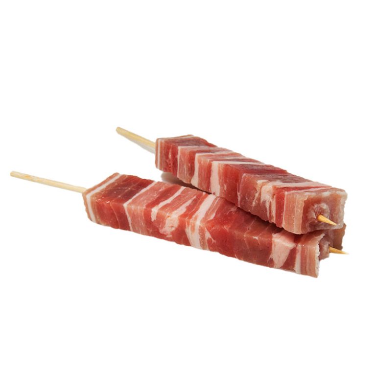 Belle Meat Pork Skewer Plake